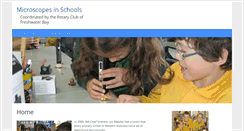 Desktop Screenshot of microscopesinschools.com
